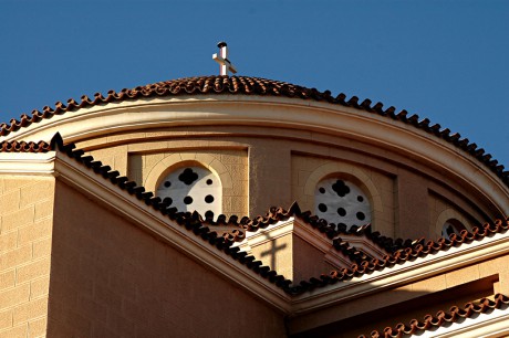 dreamstime_1689582_A nice detail from the church of Agia Marina at Chalkis.