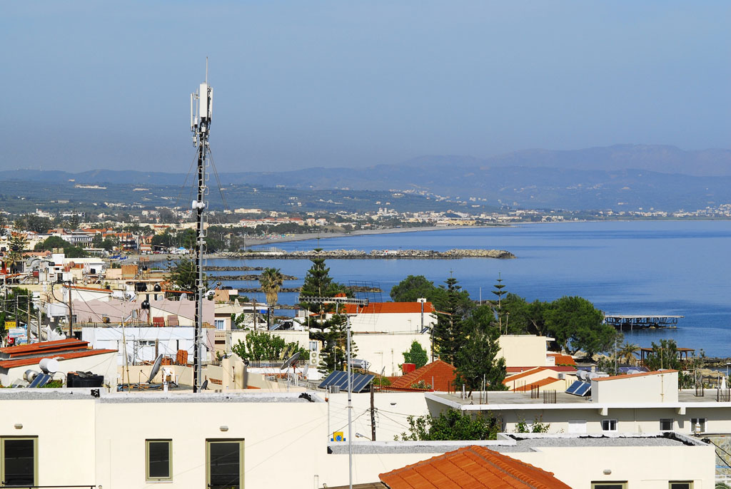 dreamstime_7422643_The touristic village of Agia Marina by the sea