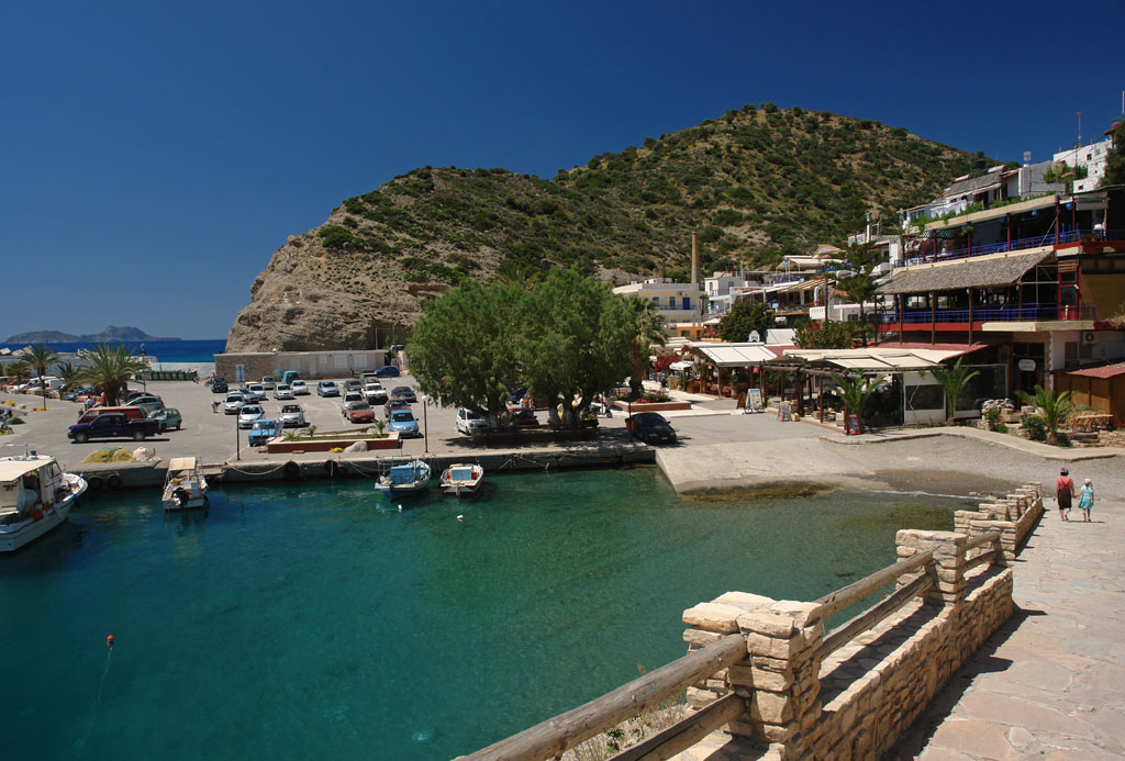 dreamstime_5029955_Agia galini harbor in crete island